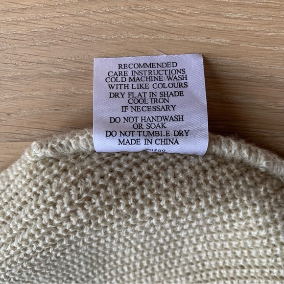 BEAU HUDSON ADULT SIGNATURE KNIT BEANIE TAN - Picture 6 of 8